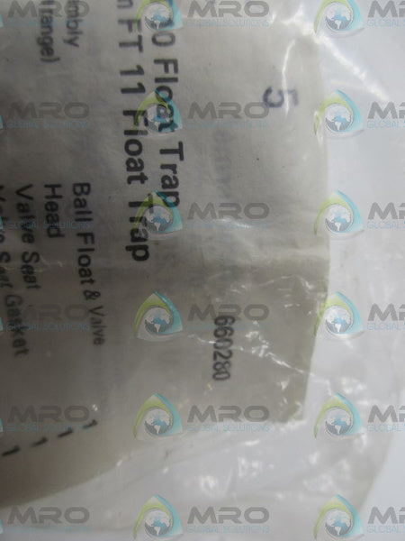 SPIRAX-SARCO 660280 FLOAT TRAP NSMP