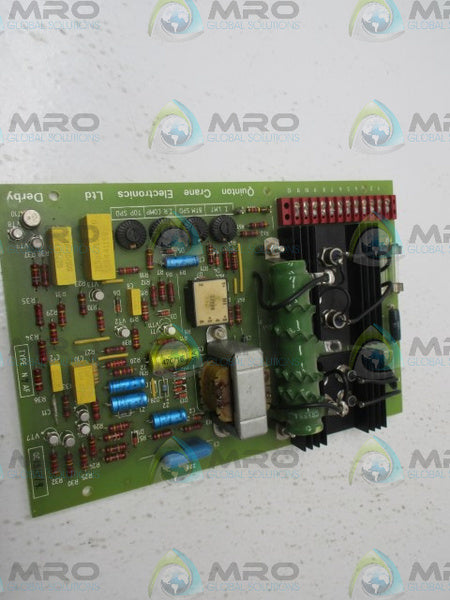 QUINTON CRANE ELECTRONICS N7AF CIRCUIT BOARD UNMP