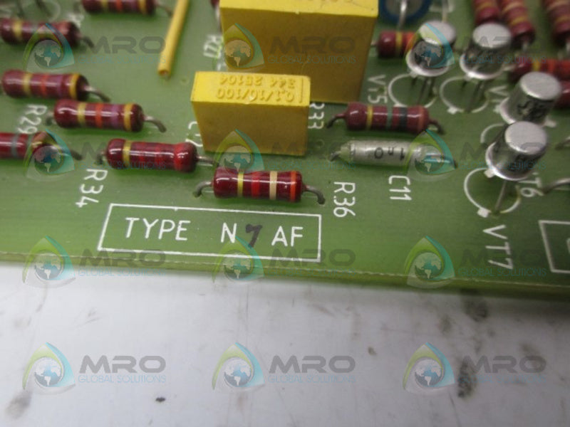 QUINTON CRANE ELECTRONICS N7AF CIRCUIT BOARD UNMP