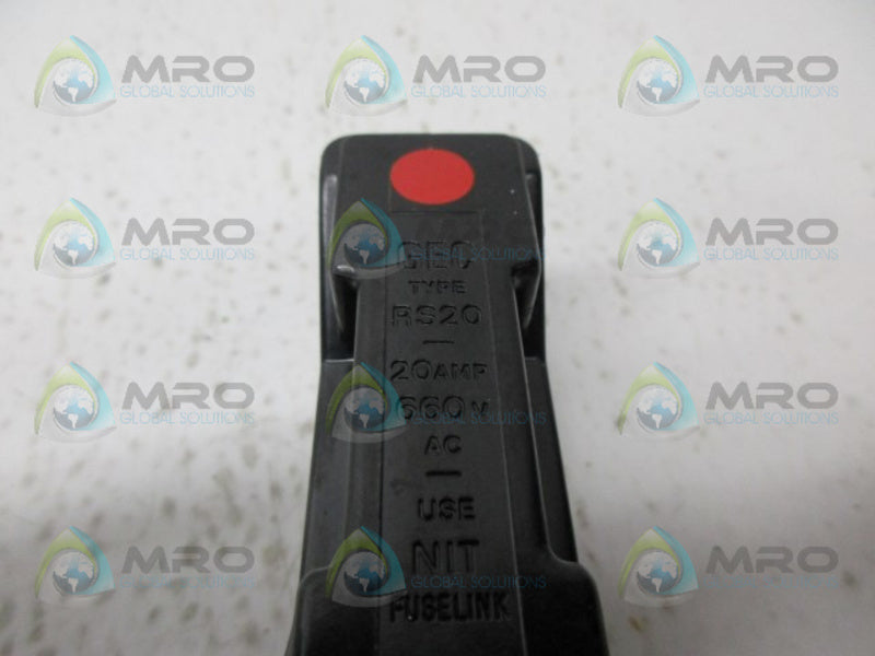 GEC RS20 20AMP 660V FUSE HOLDER UNMP