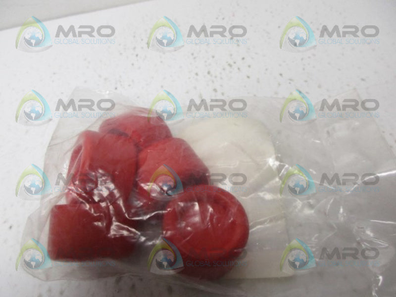 RS COMPONENTS 728-297 SILICON RED COVER (PKG OF 5) NSMP