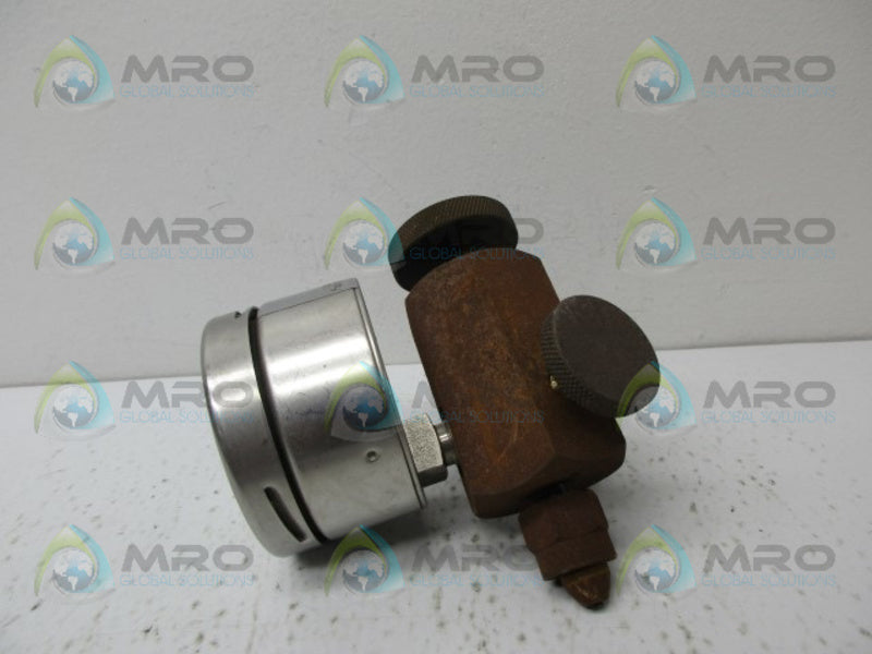 WIKA 316SS PRESSURE GAUGE UNMP