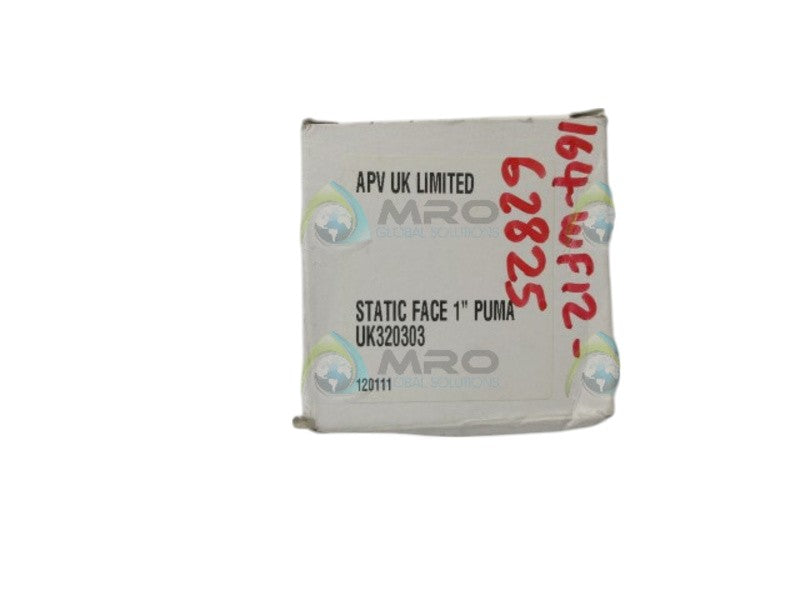 APV UK LIMITED UK320303 STAIC FACE 1" PUMA NSMP