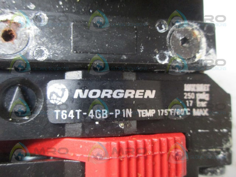NORGREN T647-4GB-P1N REGULATOR UNMP