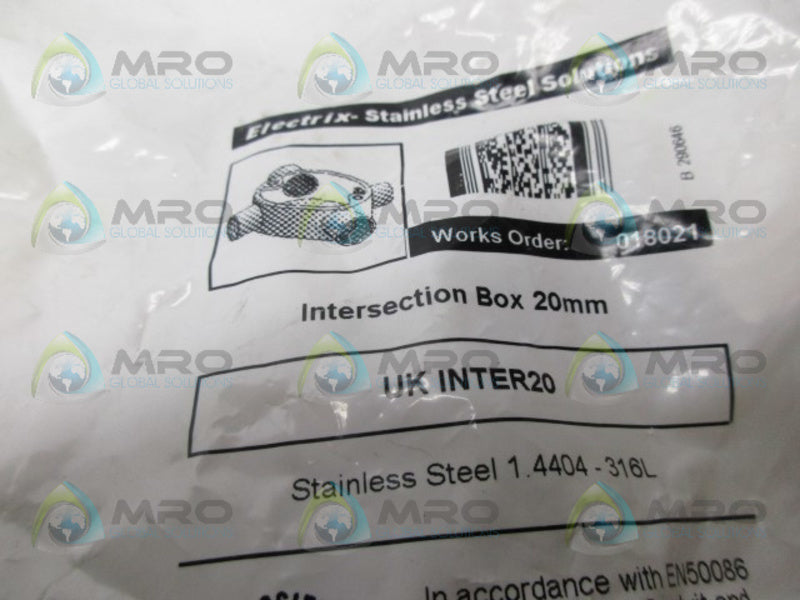 ELECTRIX UK INTER20 SECTION BO 20MM NSMP