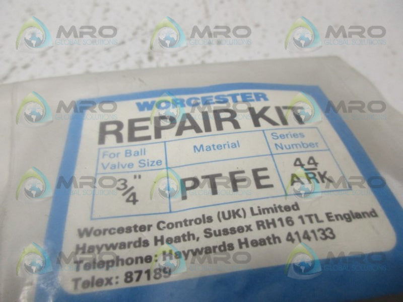 WORCESTER CONTROL 44-ARK-PTFE-3/4 REPAIR KIT NSMP