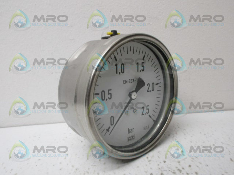 WIKA 073-PI-3304-E PRESSURE GAUGE NSNP