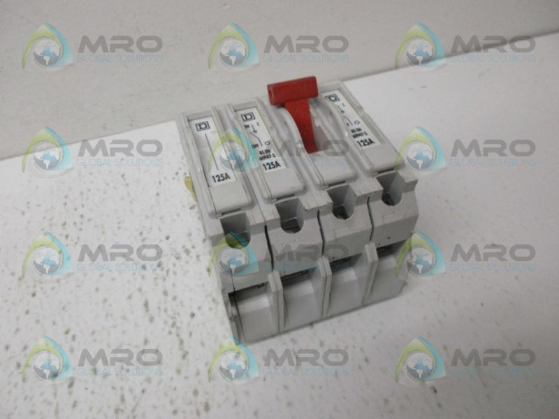 SQUARE D QO4100MN MAIN SWITCH UNMP
