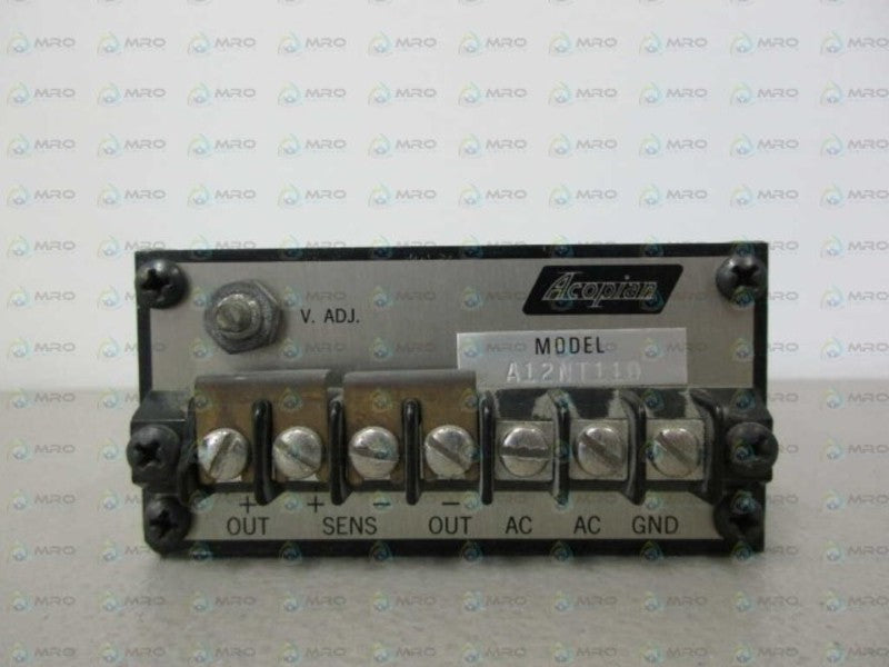 ACOPIAN A12NT110 POWER SUPPLY UNMP