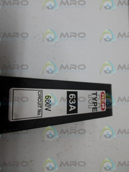 MEM M 63A 660V FUSE HOLDER NSNP