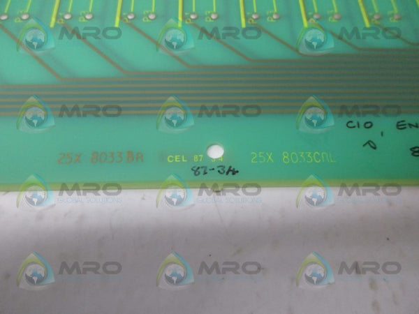 25X8033BR CIRCUIT BOARD NSNP