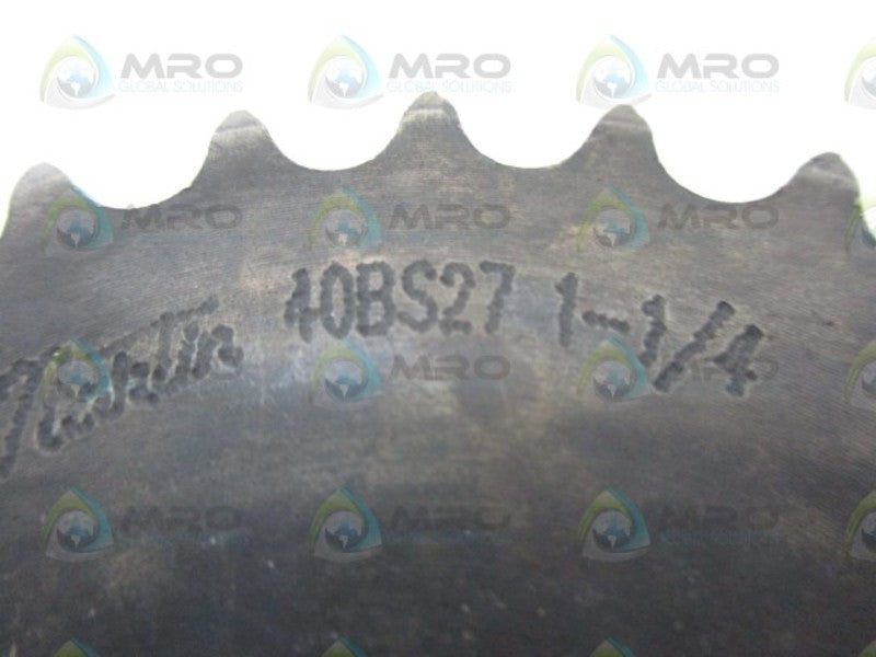 MARTIN 40BS27-1-1/4 SPROCKET NSMP