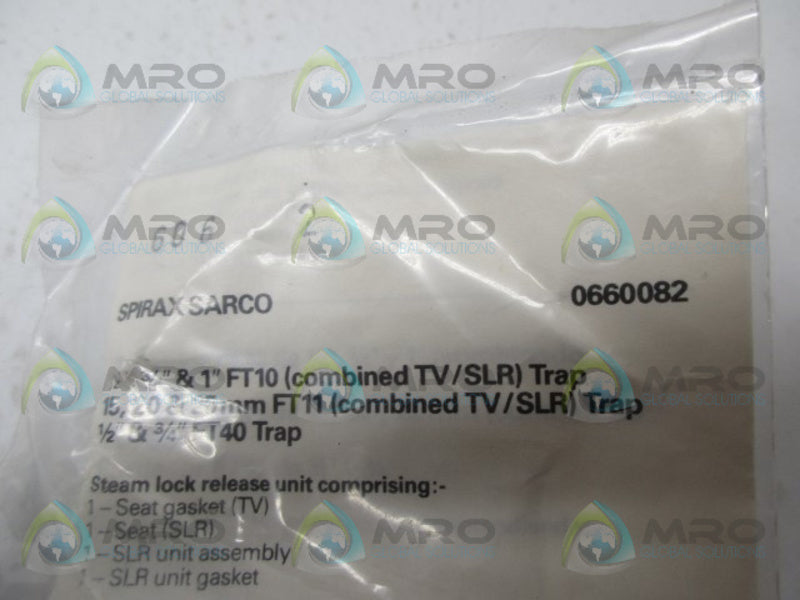 SPIRAX SARCO 0660082 TAP /COMBINNED TV /SLR NSMP