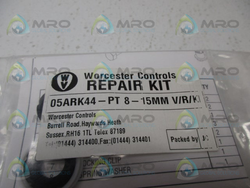 WORCESTER 05ARK44-PT8-15MMV/R/K REPAIR KIT NSMP