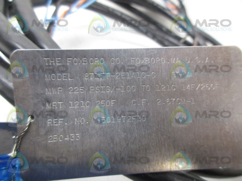 FOXBORO 871FT-2E1A1C-C STA FLOW SENSOR UNMP