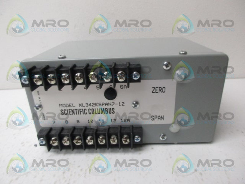 SCIENTIFIC COLUMBUS XL342K5PAN7-12 WATT TRANSDUCER NSNP