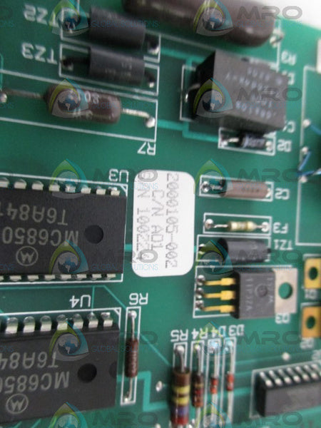APPLIED AUTOMATION 2000105-002 PC BOARD NSNP
