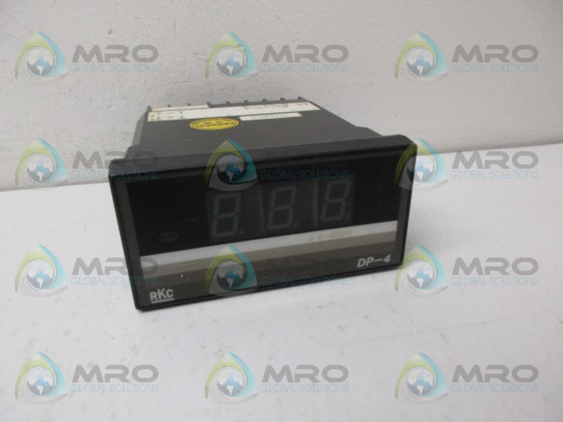 RKC DP-4 TEMPERATURE CONTROLLER NSNP
