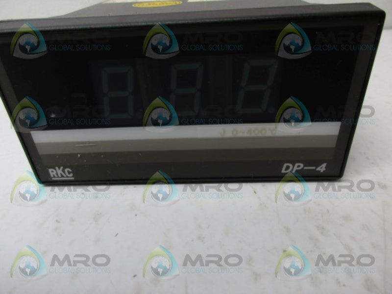 RKC DP-4 TEMPERATURE CONTROLLER NSNP