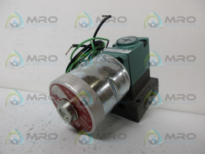 NUMATICS 12SXD446000 PNEUMATIC VALVE AND SOLENOID NSNP