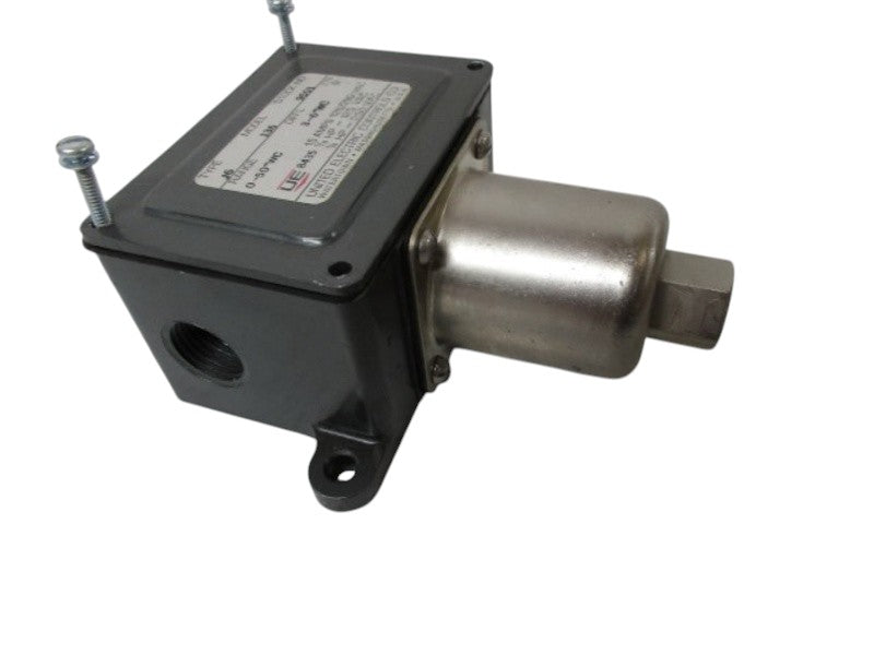 UNITED ELECTRIC J6 136 PRESSURE SWITCH UNMP