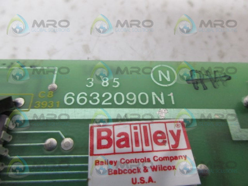 BAILEY 6632092N1 CIRCUIT BOARD UNMP