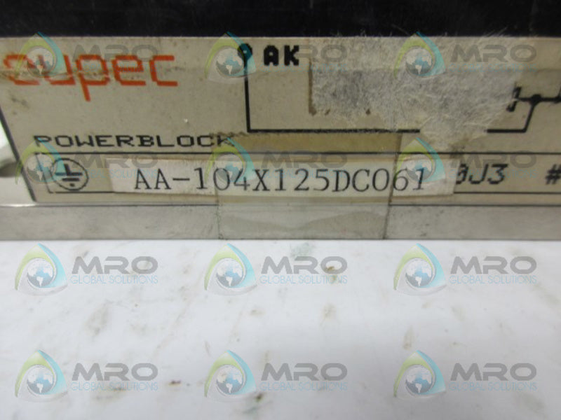 EUPEC AA-104X125DC061 POWER BLOCK UNMP