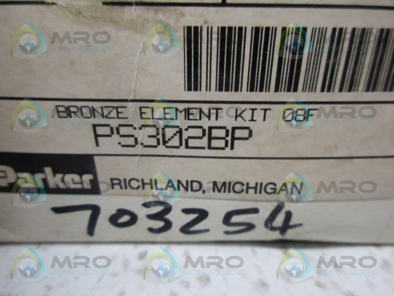 PARKER PS302BP BRONZE ELEMENT KIT NSMP