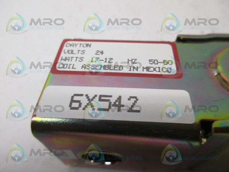 DAYTON 6X524 OPERATING COIL W/JUNCTION BOX NSMP