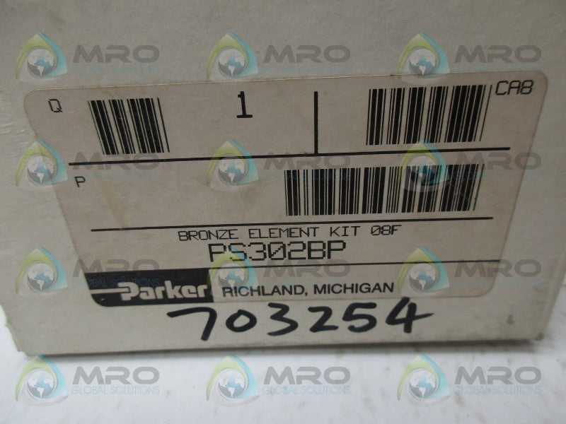 PARKER PS302BP BRONZE ELEMENT KIT NSMP