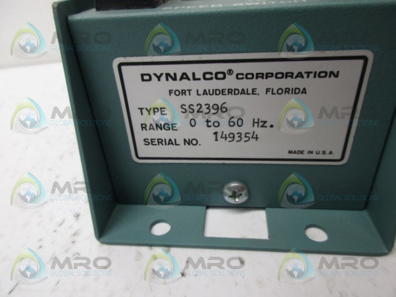 DYNALCO SS2396 SPEED SWITCH UNMP