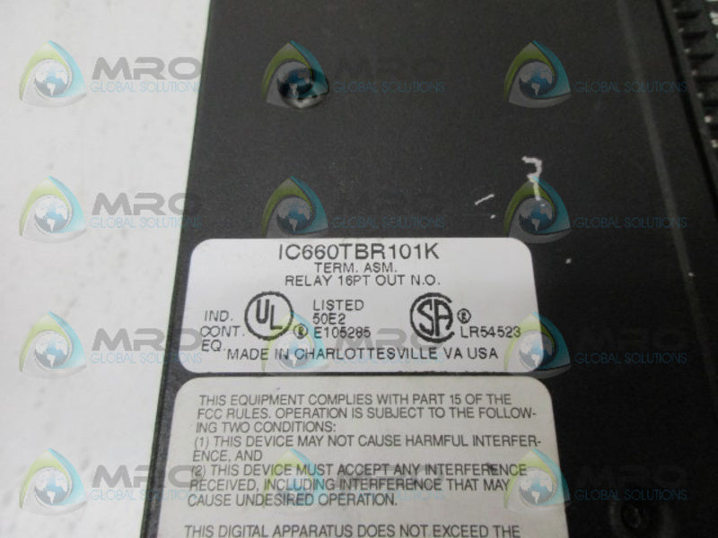 GE FANUC 1C660TBR101K GENIUS MODULE UNMP