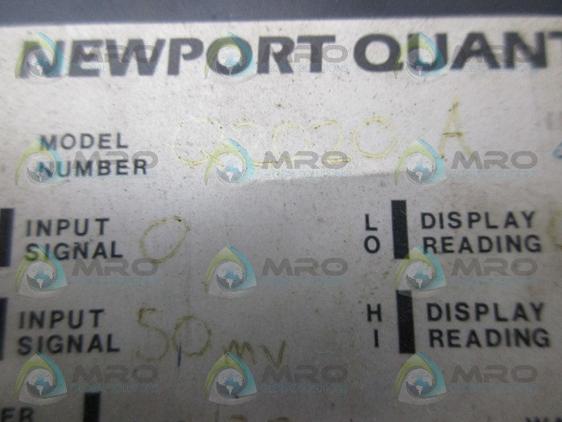NSNPPORT Q2020A DIGITAL PANEL METER UNMP