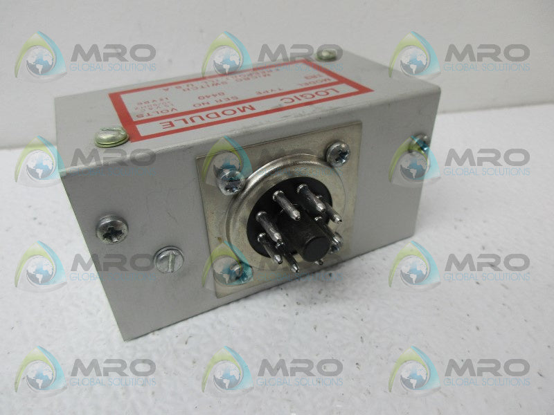 MICRO SWITCH TR3 81539 LOGIC MODULE UNMP