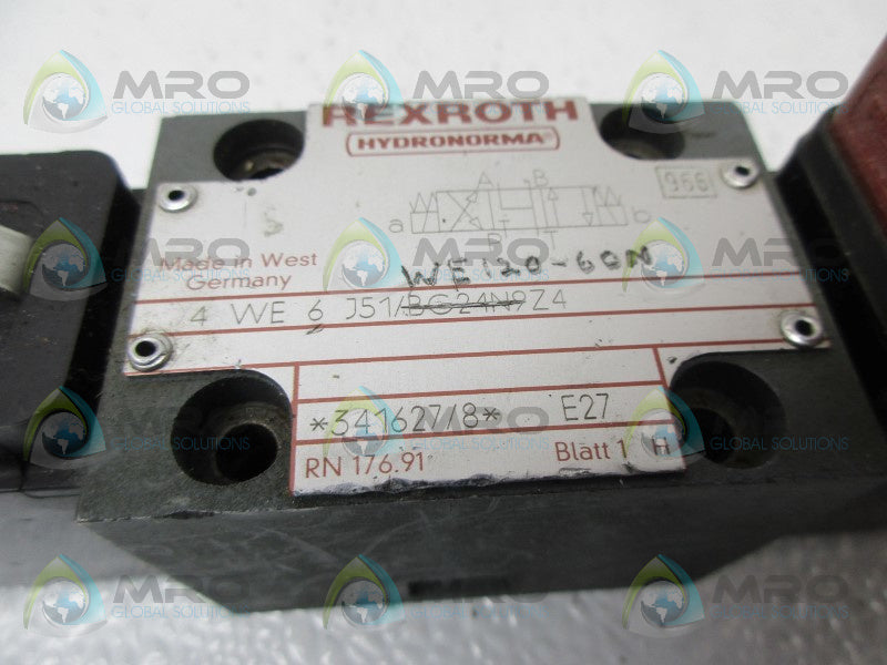 REXROTH 4WE6J51/WE120-60N UNMP