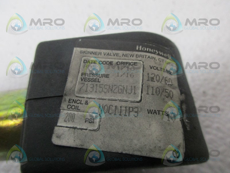 HONEYWELL 71315SN2GNJ1N0C111P3  UNMP