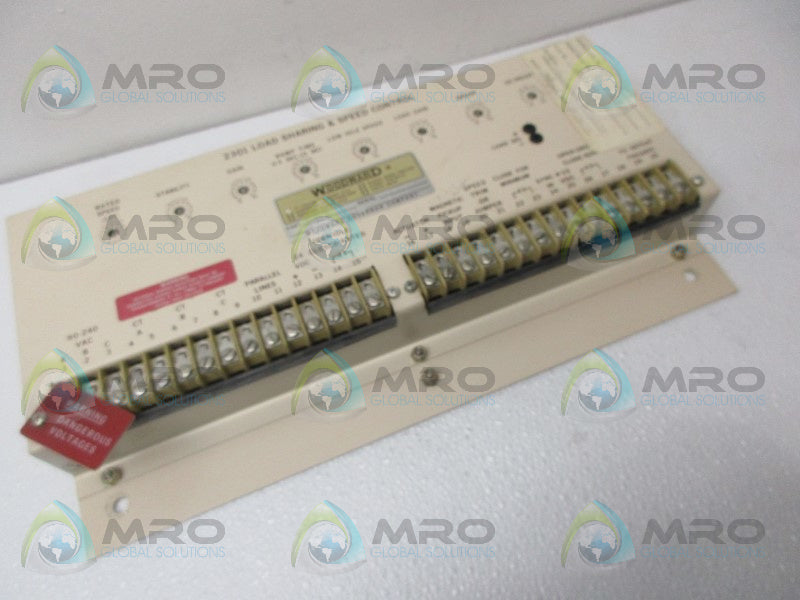 WOODWARD 8271-500 LOAD SHARING SPEED CONTROL UNMP