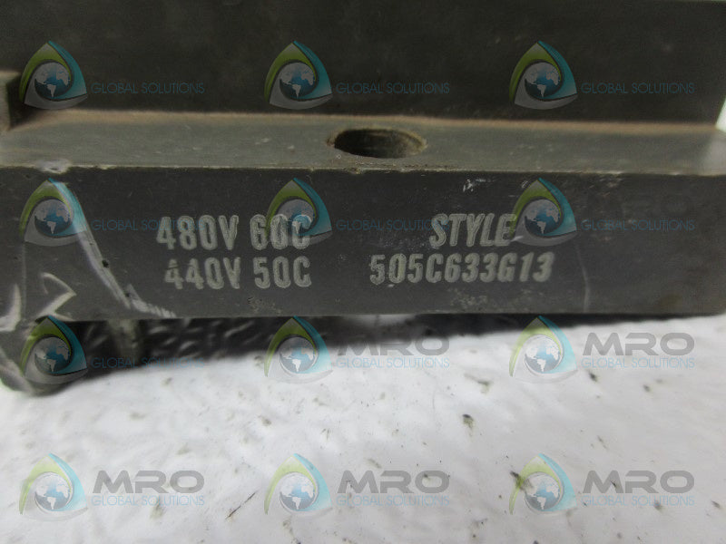 EATON 505C633G13 COIL UNMP