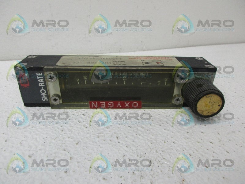 BROOKS 1350K4EW4F8CJ FLOW METER UNMP