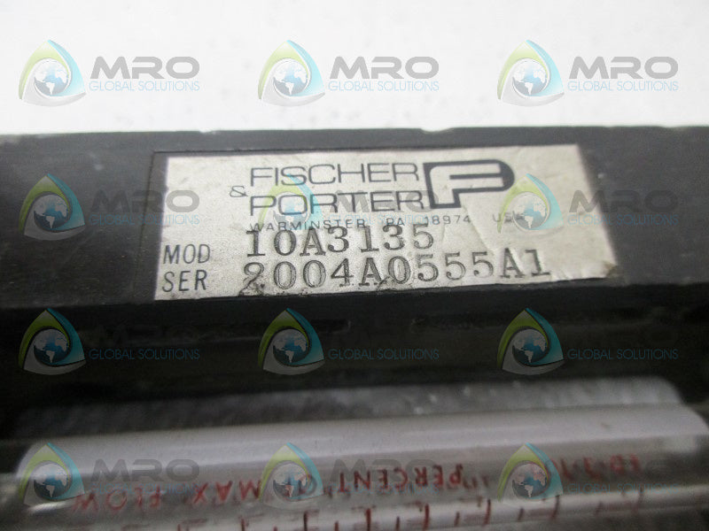 FISCHER & PORTER 10A3135 FLOW METER UNMP