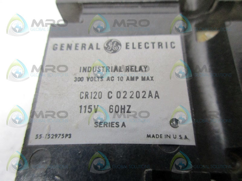 GENERAL ELECTRIC CR120C02202AA UNMP