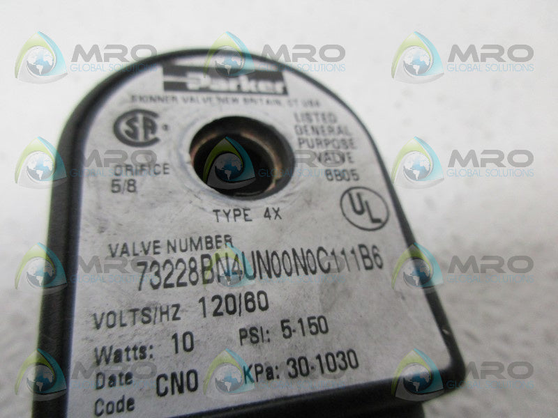 PARKER 73228BN4UN00N0C111B6 COIL UNMP