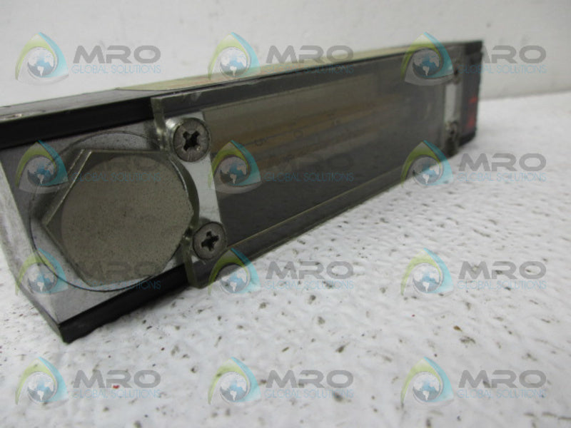 BROOKS 1350EZ98 GLASS TYUBE FLOW METER UNMP
