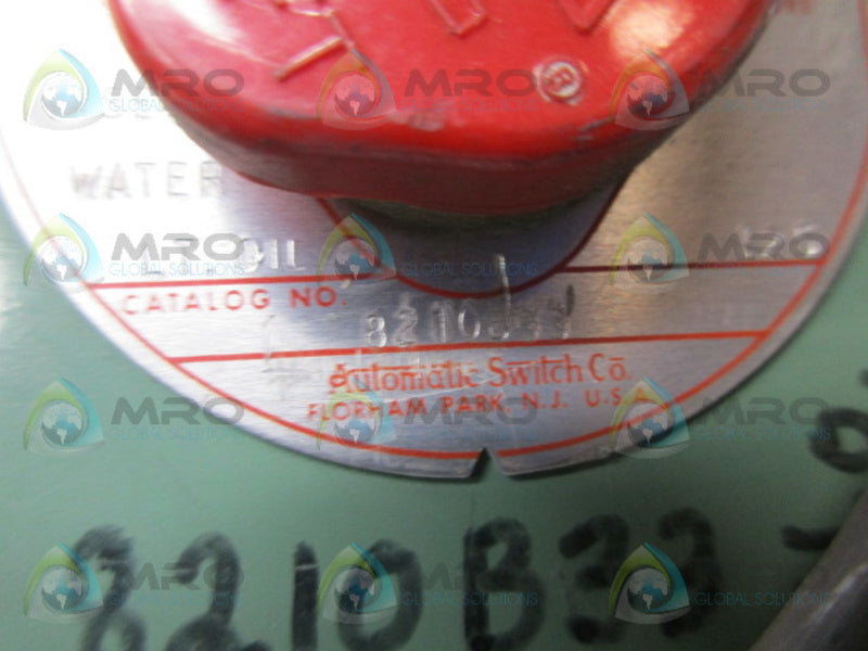 ASCO 8210B33 SOLENOID VALVE UNMP