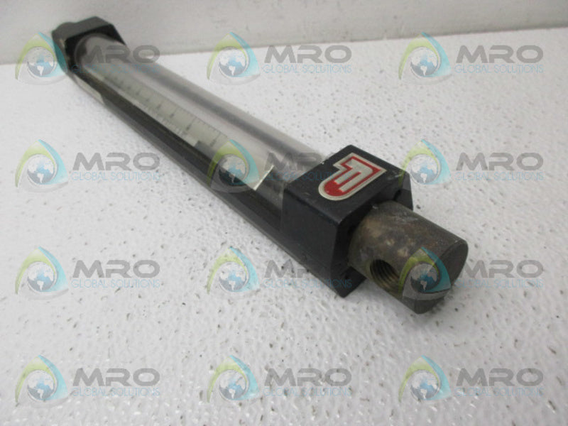 FISHER FP-1/4-25-G-5/81 FLOW METER UNMP