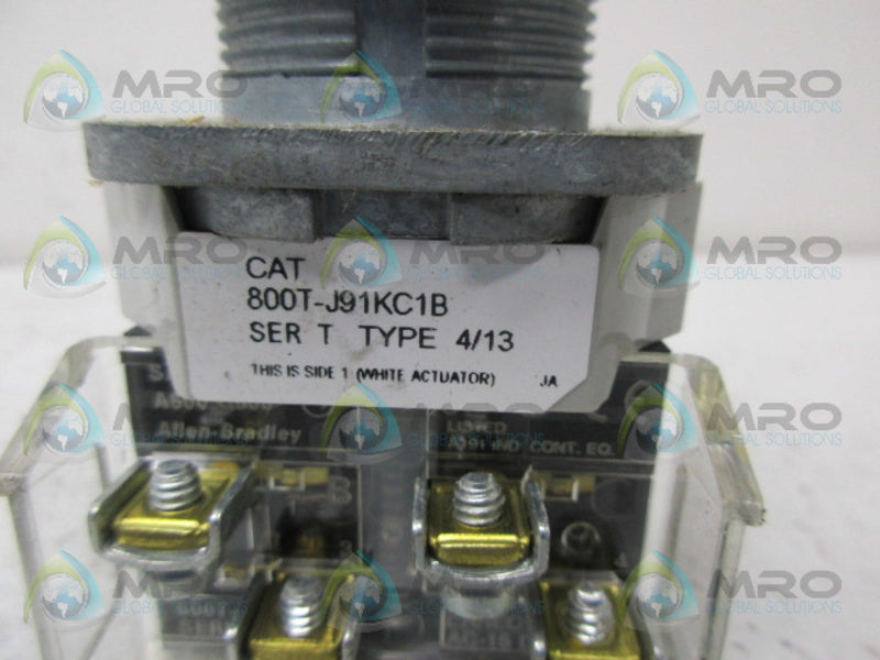 INDUSTRIAL SPARE PART 800T-J91KC1B SER T POSITION SELECTOR SWITCH UNMP