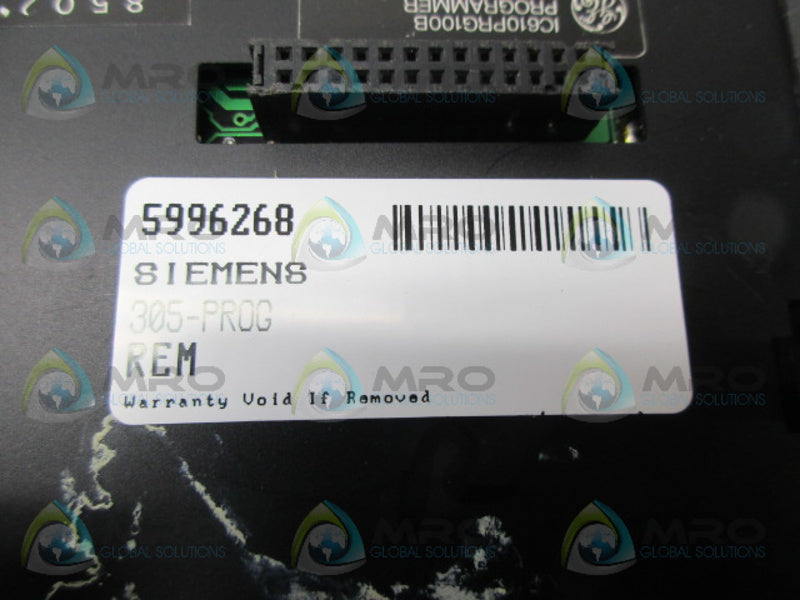 SIEMENS 305-PROG PROGRAMMER UNMP