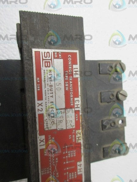 SB W150 SER.A TRANSFORMER UNMP