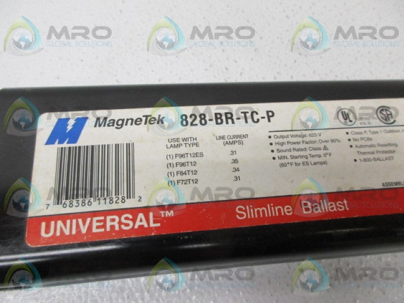 MAGNETEK 828-BR-TC-P SLIMLINE BALLAST UNMP