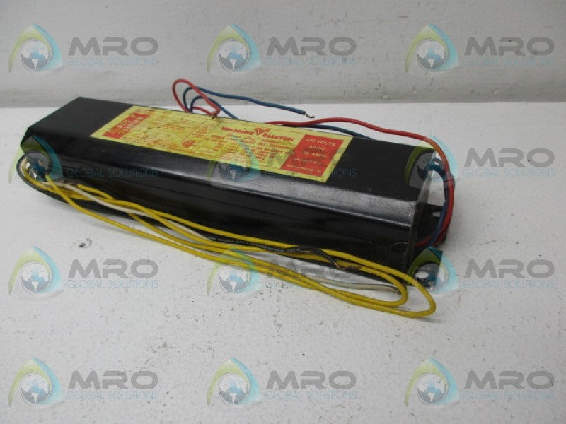 VALMONT ELECTRIC 8G3868W BALLAST UNMP
